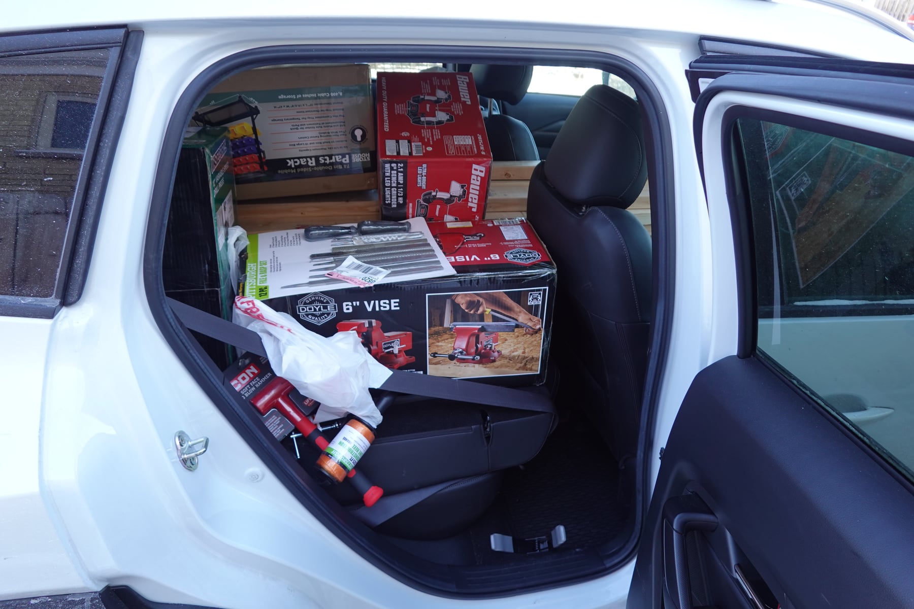 One of many tool runs.